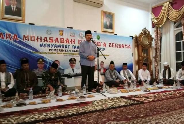 Bupati : Anak Yatim dan Bayar Zakat Harus Jadi Perhatian Khusus