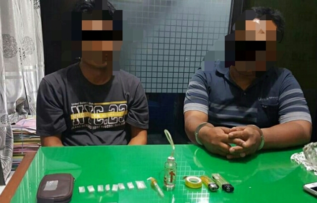 Miliki 8 Paket Sabu, Dua Warga Ditangkap Polisi