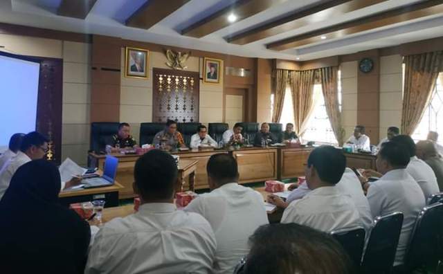 Pemkot dan Forkompimda Gelar Rapat Persiapan Pileg dan Pilpres