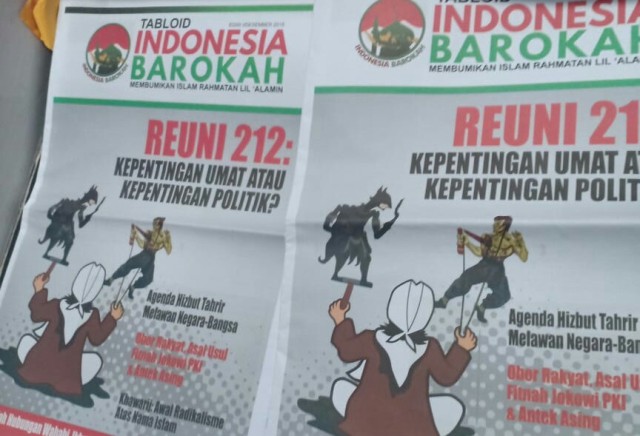 Ribuan Eksemplar Tabloid Indonesia Barokah Ditemukan di Kantor Pos Jambi