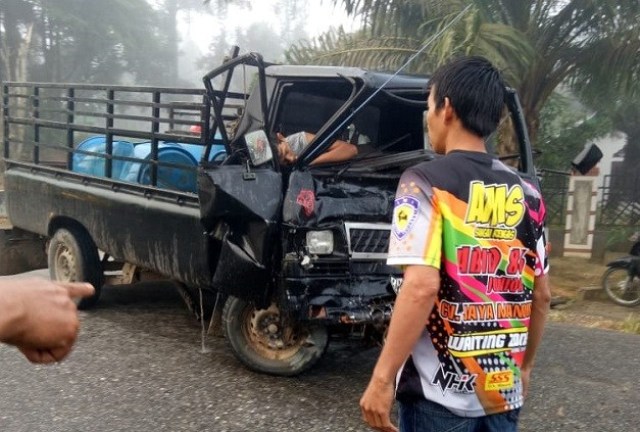 Sopir Mobil Ikan Tewas di Tempat, Setelah Tabrak Fortuner di Mersam