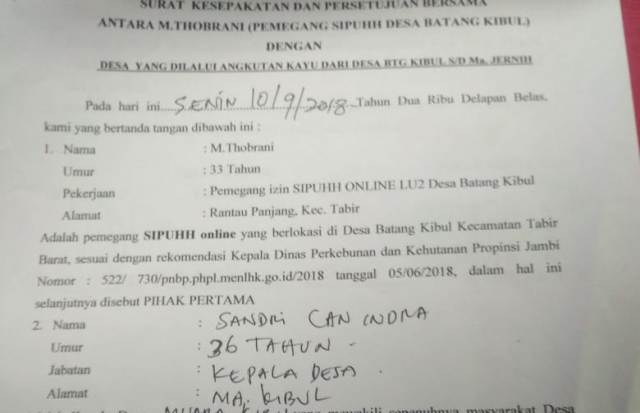 Ternyata Kades Kibul Terima Setoran Bulanan Dari SIPUHH Online