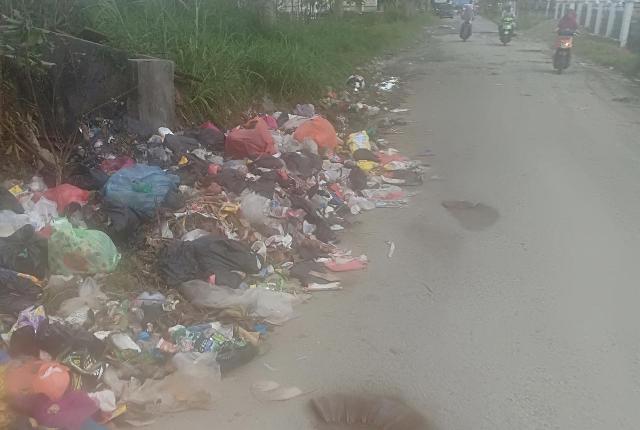 Warga Keluhkan Tumpukan Sampah dan Bau Menyengat di Desa Pancuran Tiga