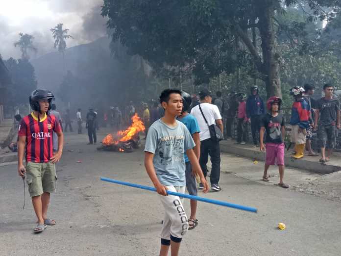 Kerusuhan Pentagen, akibat Bentrok Warga Seleman - Pendung Talang Genting Setahun Lalu