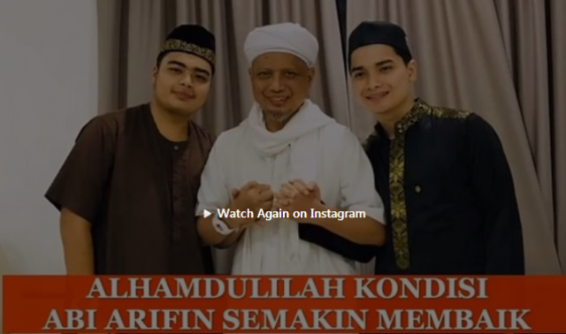 Alhamdulillah Kondisi Ustaz Arifin Sehat, Sudah Tiba di Indonesia