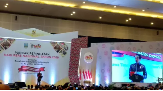 Perayaan HPN 2019, Jokowi Sebut Media Dibutuhkan untuk Penjernih Informasi