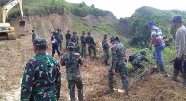 Rehab Jalan TMMD di Sungai Penuh Mulai Tampak Hasilnya