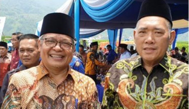 Ami Taher Wakil Bupati Kerinci dan HTK utusan HKK Nasional, Hadir di Acara Syukuran Pelantikan Adirozal – Ami Taher