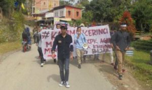 Kunjungi Kerinci dan Sungai Penuh, KPK Disambut Dengan Demo KAMMI