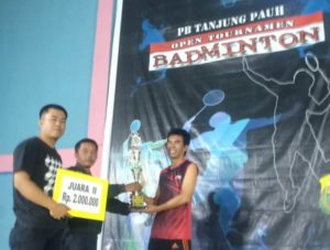 Kalahkan PB Siulak Deras 2-0, PB Harpulia Juarai Tanjung Pauh Open