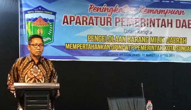 Sekda Kota Sungai Penuh Munasri