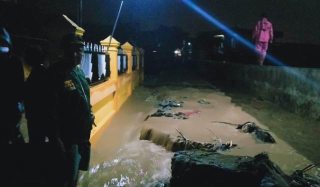 Diterjang Banjir, Puluhan Meter Irigasi di Karya Bakti Sungai Penuh Jebol