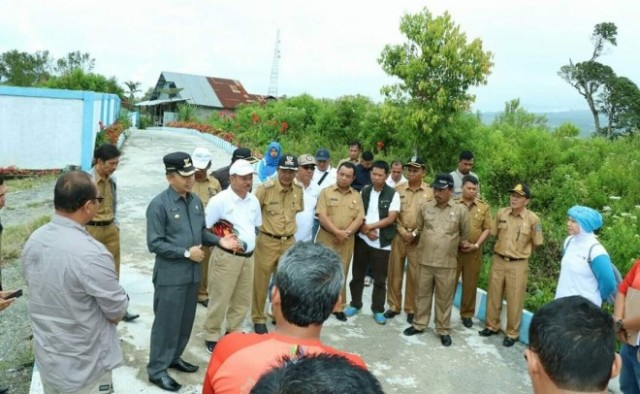 Adirozal Bupati Kerinci saat mendampingi tim tour de singkarak