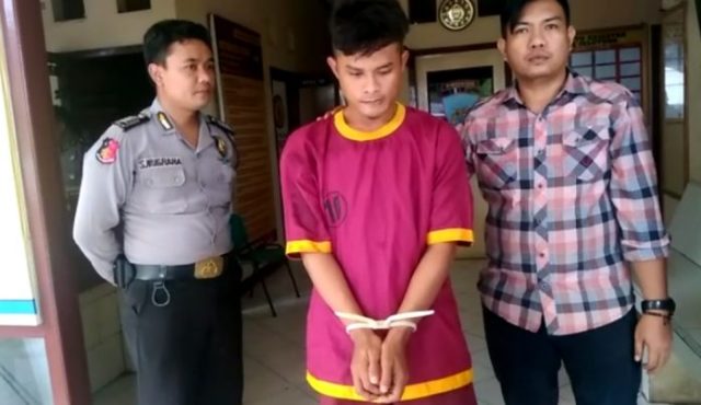 Dedek Suhendra (33) warga Kecamatan Telanai Pura Kota Jambi Pelaku Pencurian