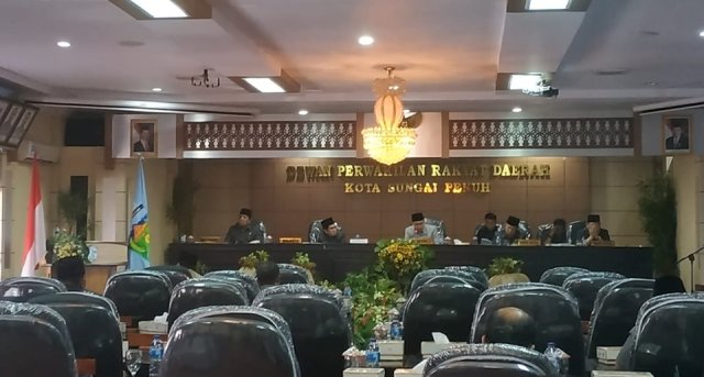 Pemkot Sungai Penuh Sampaikan 6 Ranperda ke Dewan