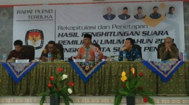 Pleno KPU Kota Sungai Penuh