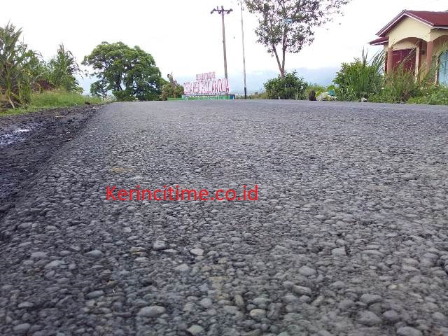 Penampakan Preservasi Jalan Nasional Sungai Penuh - Leter W Asal-Asalan