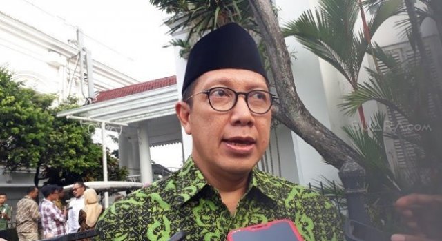 Menteri Agama Lukman Hakim Saifuddin di Istana Bogor. (Suara.com/Ummi H.S).