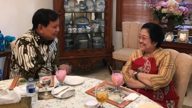 Prabowo dan Megawati bertemu