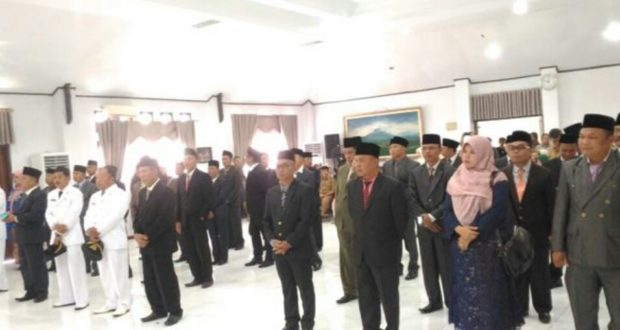 Pelantikan 57 orang Pejabat Kabupaten Kerinci