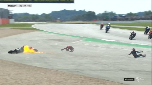 Dovizioso Kecelakaan