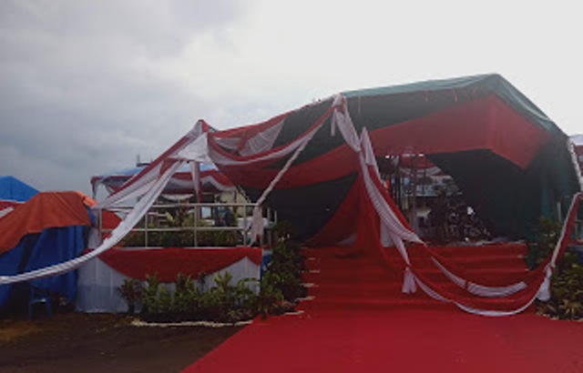  Tenda Panggung  Utama HUT RI di Kerinci Roboh Kerinci Time