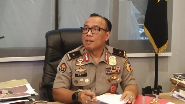 Kepala Biro Penerangan Masyarakat Mabes Polri, Brigjen Pol Dedi Prasetyo. (Suara.com/M. Yasir)