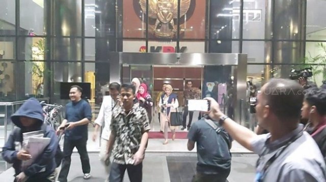 Suasana di Gedung KPK. (Suara.com)