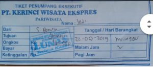 Aneh, Tunda Keberangkatan di PO KWE, Uang Tiket Hangus