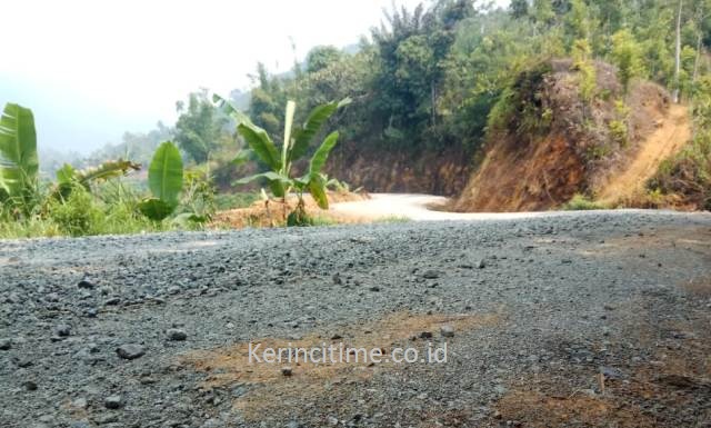 Ini Penampakan Proyek Jalan Siulak Deras - Sungai Betung Mudik