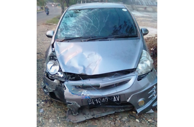 Honda Jazz Vs Mio, Hasan Basri Warga Dusun Bangko Meninggal