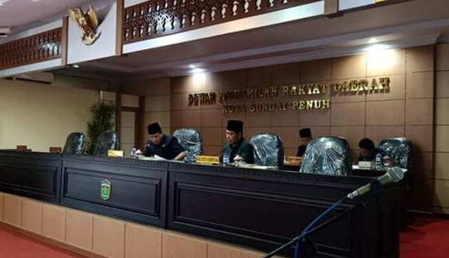 6 Fraksi DPRD Sungai Penuh Terbentuk