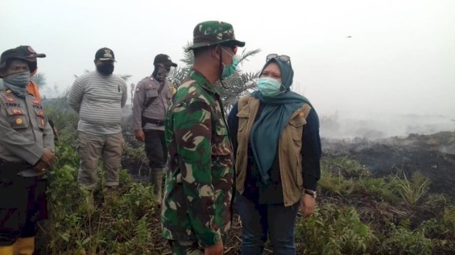 Dandim BTH: Petugas Butuh Masker Oksigen Untuk Menghadapi Karhutla