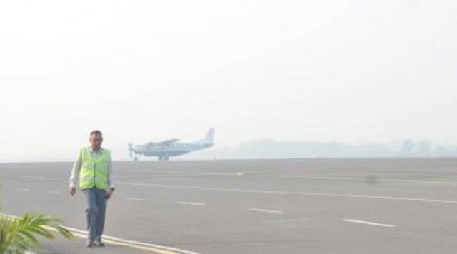 Pesawat Garuda Gagal Mendarat di Bandara Jambi