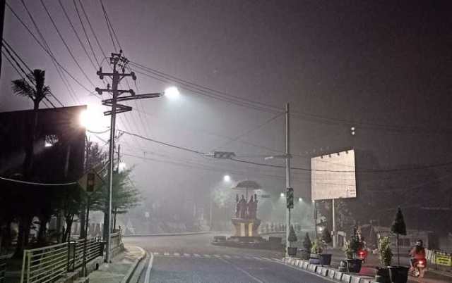 Kabut Asap di Kota Jambi Semakin Pekat