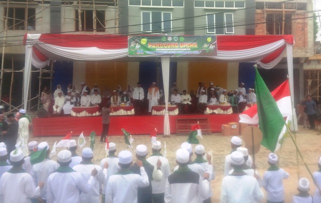 Hari Santri Nasional, Ribuan Santri Padati Jalan Lintas Bangko