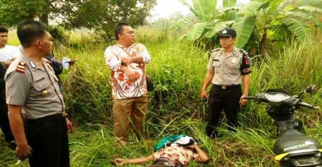 Warga Merangin Geger! Penemuan Mayat Pria di Pinggir Jalan