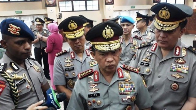 Presiden Jokowi Resmi Berhentikan Kapolri Jenderal Tito Karnavian