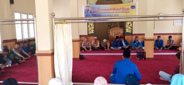 Setelah Aksi Solidaritas, Mahasiswa PMII Salat Gaib dan Yasinan Bersama