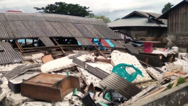 15 Rumah dan Tiga Gereja Rusak Akibat Gempa Maluku Utara