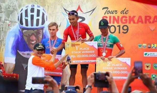 Jamalidin Asal Indonesia Juarai Etape 8 Tour de Singkarak