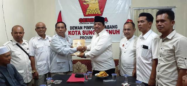 Zulhelmi Mendaftar di Gerindra