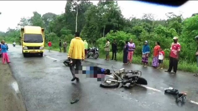 Laka Lantas Bungo, Yudi Hermawan Tewas di Tempat