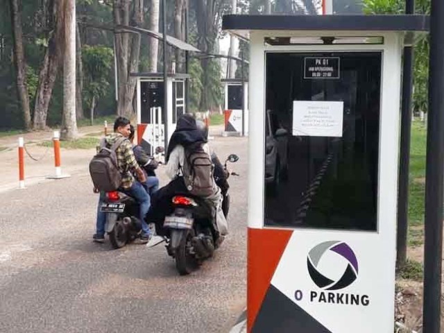 Wah, Parkir Berbayar Unja Tidak Beroperasi