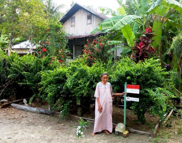 Kondisi Rumah Pejuang RI di Tanjab Barat