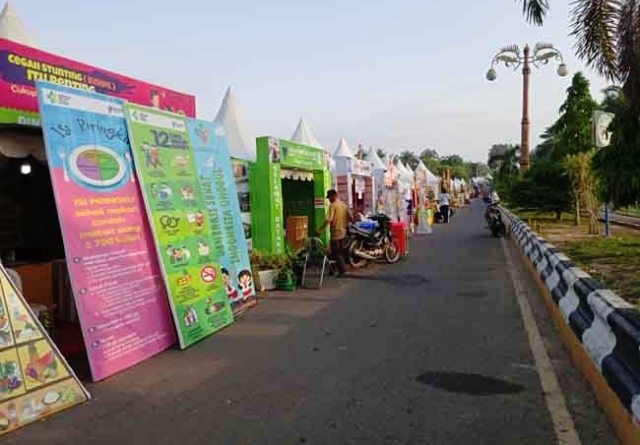 Tanggapan Perindagkop Soal Ukuran Tenda Festival Tapa Malenggang