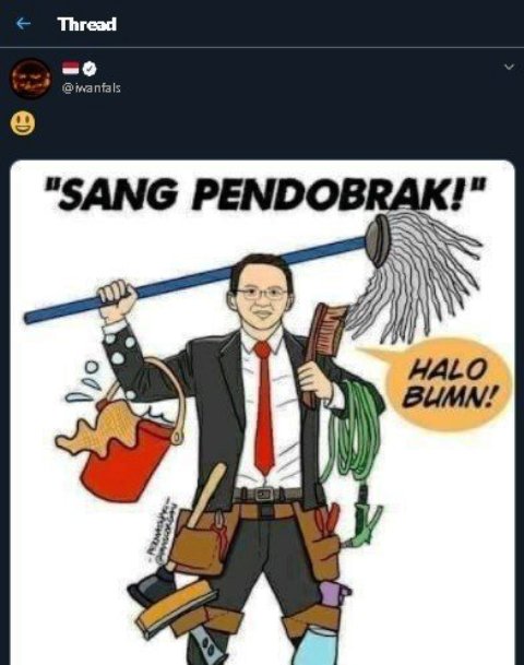 Iwan Fals Unggah Meme Ahok