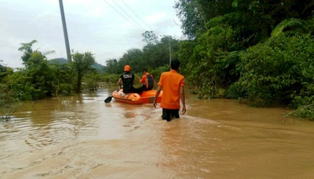 BREAKING NEWS!! Kondisi Terkini Banjir Rantau Pandan Bungo