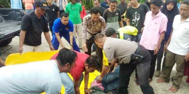 Laka Tunggal Maut di Tungkal, Arsyad Tewas di Tempat