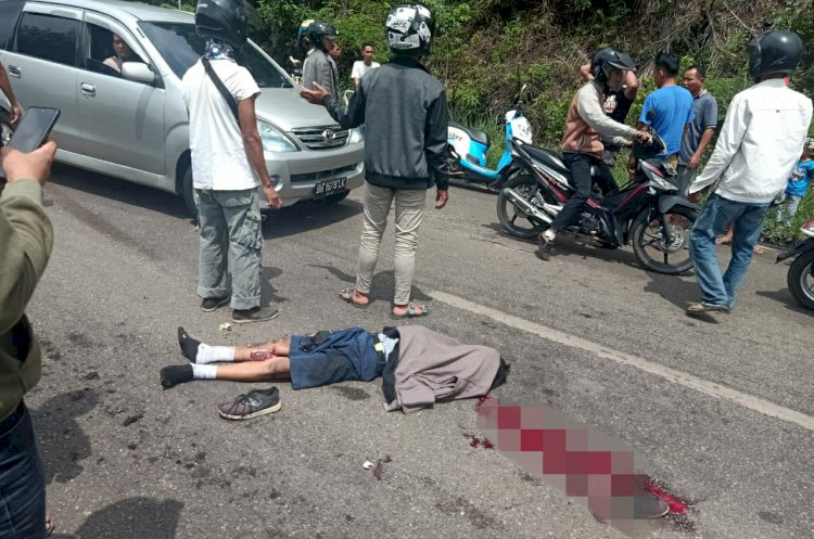 Laka Muara Bungo Pelajar Tewas Terlindas Truk